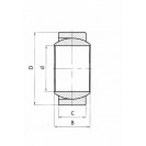 ШСП15 GE15E Подшипник  скольжения шарнирный